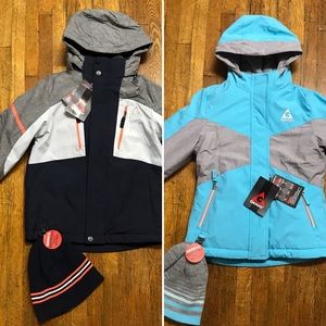 2 Gerry Kids 3-in-1 Systems Jacket and Beanie Set